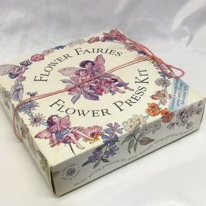 Flower press Fairy Flower Press Kit with Full color book 1999 for ages 7+ WARNE